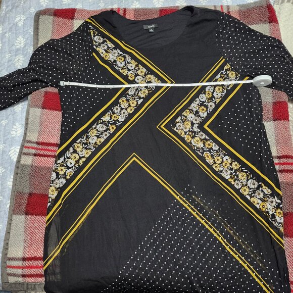 Alfani Women's Printed Mesh Tunic Top - Picture 8 of 10